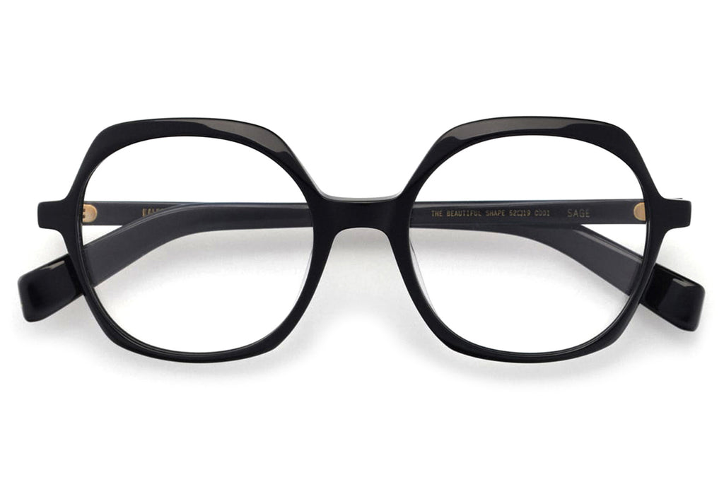 Kaleos Eyehunters - Sage Eyeglasses Black