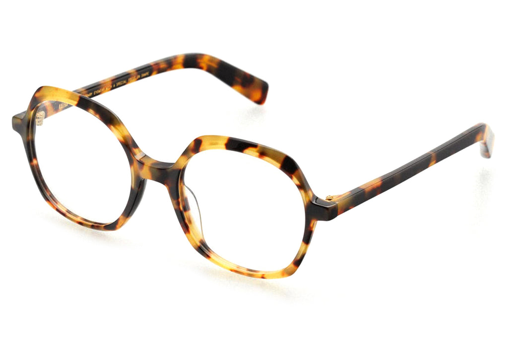 Kaleos Eyehunters - Sage Eyeglasses Light Dark Brown Tortoise