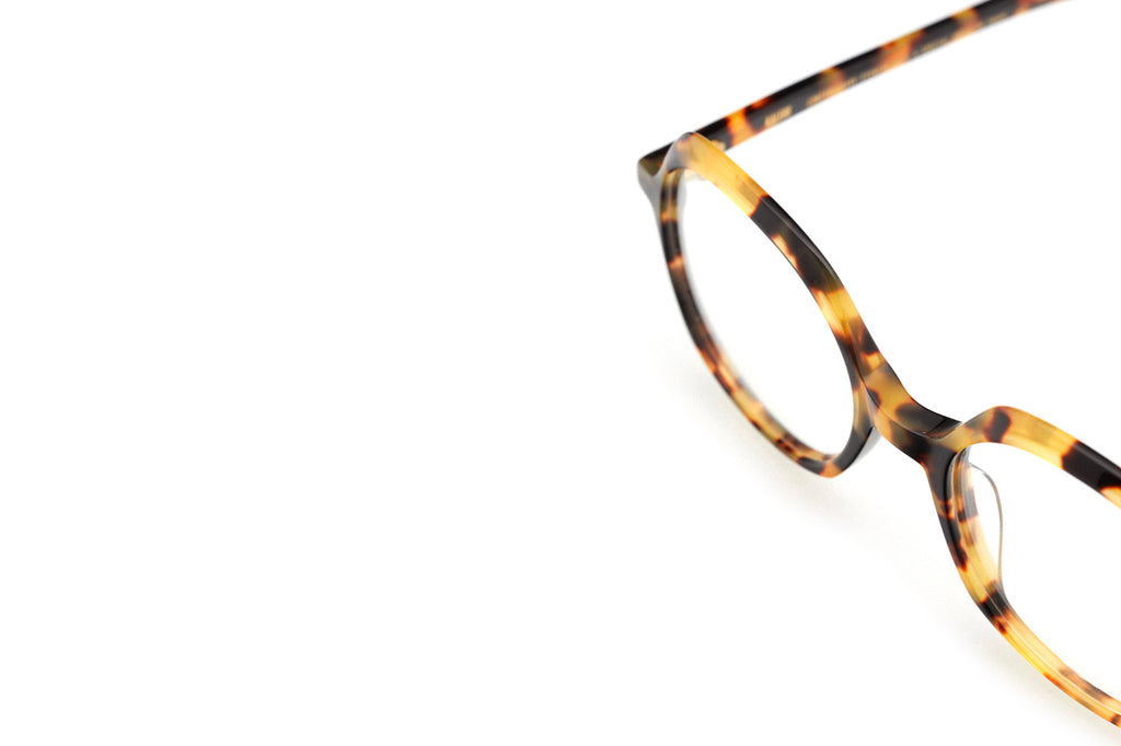 Kaleos Eyehunters - Sage Eyeglasses Light Dark Brown Tortoise