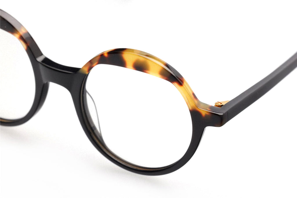 Kaleos Eyehunters - Baxter Eyeglasses Black/Tortoise