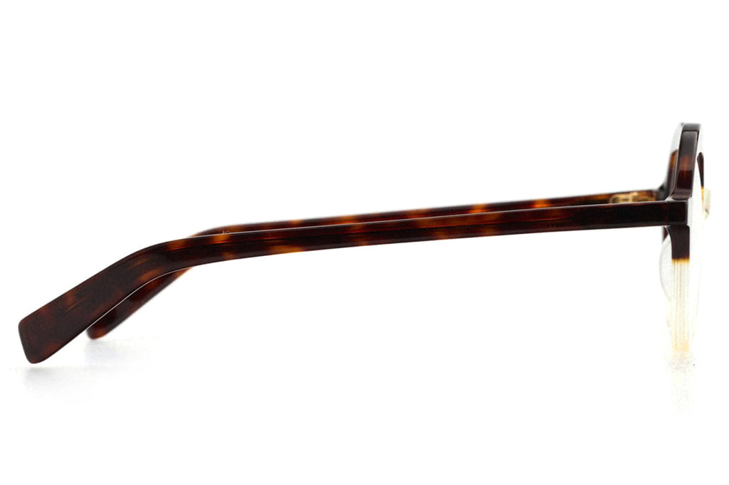 Kaleos Eyehunters - Baxter Eyeglasses Dark Brown Tortoise/Crystal