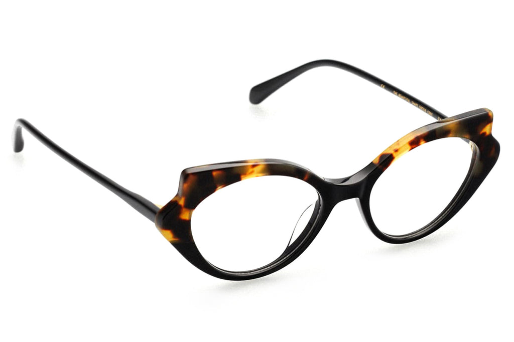 Kaleos Eyehunters - Van Allen Eyeglasses Black/Brown Tortoise