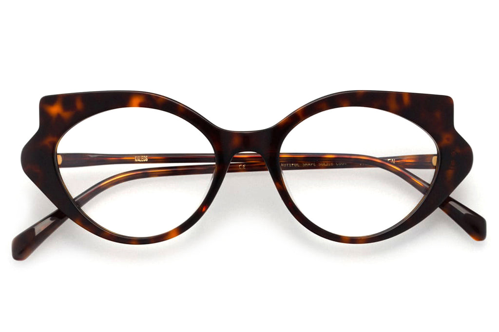 Kaleos Eyehunters - Van Allen Eyeglasses Dark Brown Havana