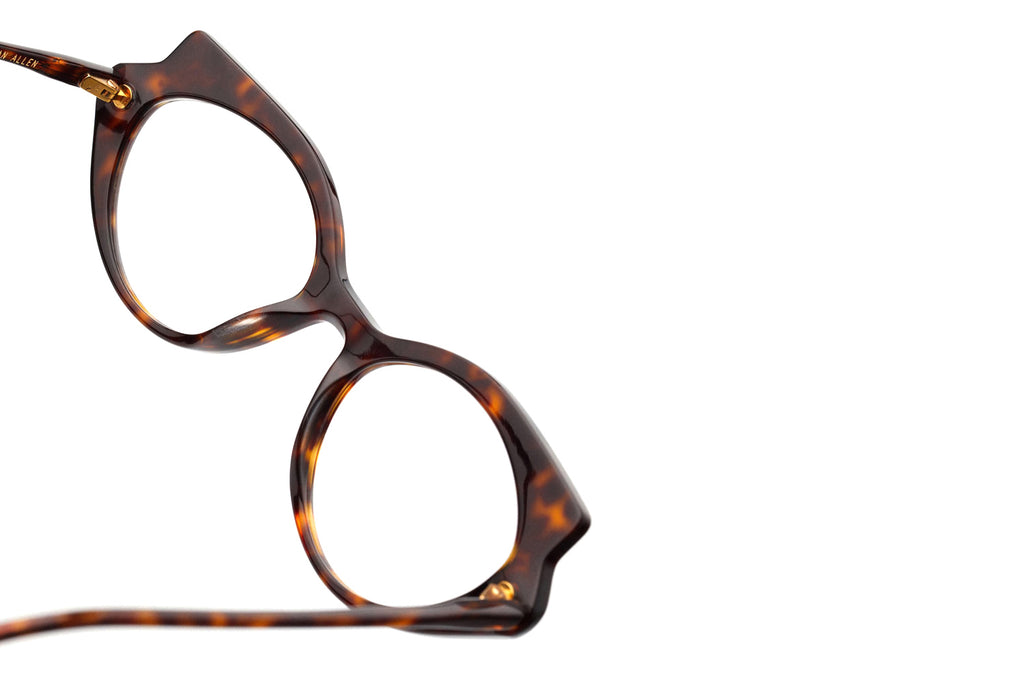 Kaleos Eyehunters - Van Allen Eyeglasses Dark Brown Havana