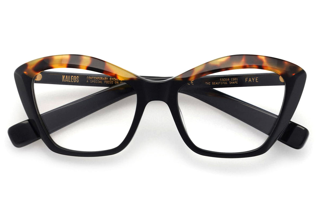 Kaleos Eyehunters - Faye Eyeglasses Black/Tortoise