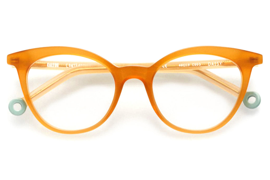 Kaleos Eyehunters - Daisy Eyeglasses Translucent Amber