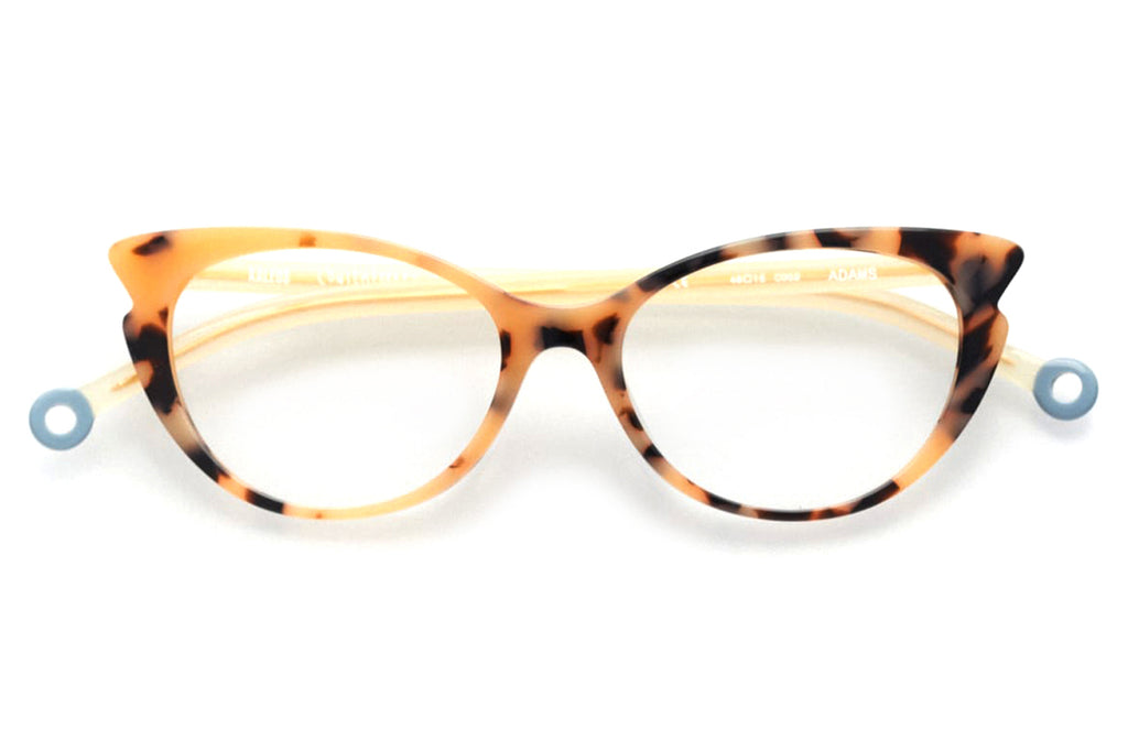 Kaleos Eyehunters - Adams Eyeglasses Spotted Beige Tortoise