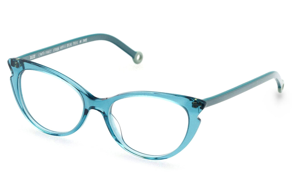 Kaleos Eyehunters - Adams Eyeglasses Translucent Turquoise