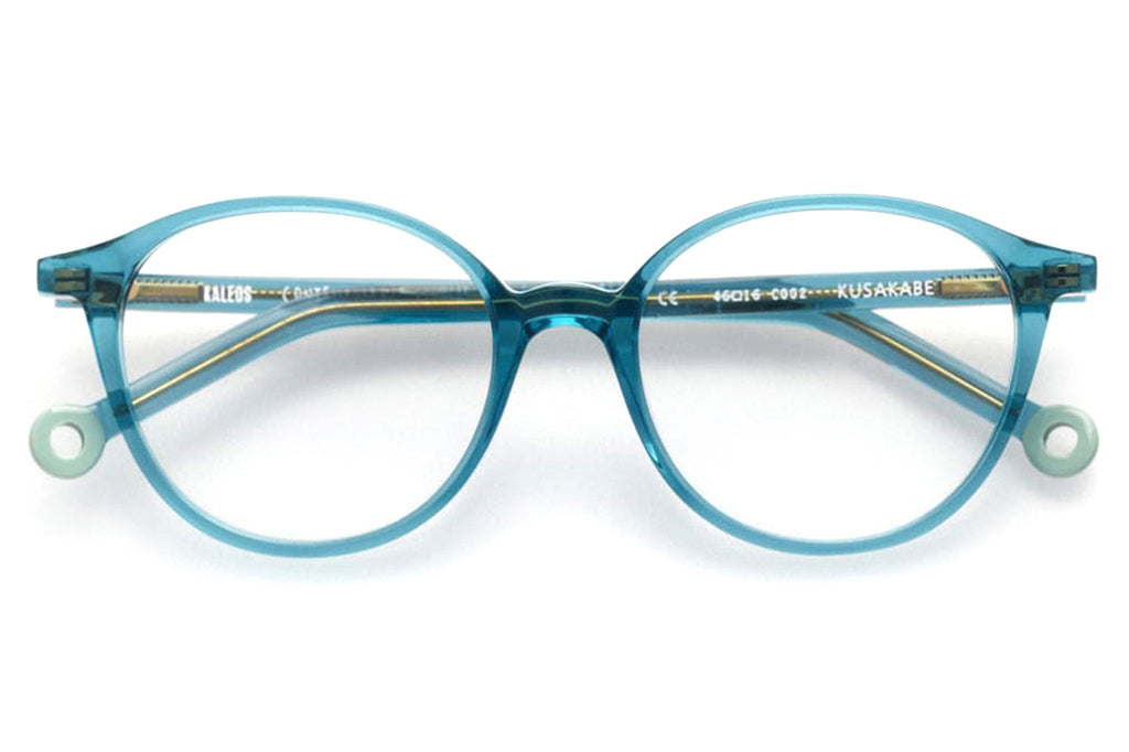 Kaleos Eyehunters - Kusakabe Eyeglasses Transparent Dark Turquoise