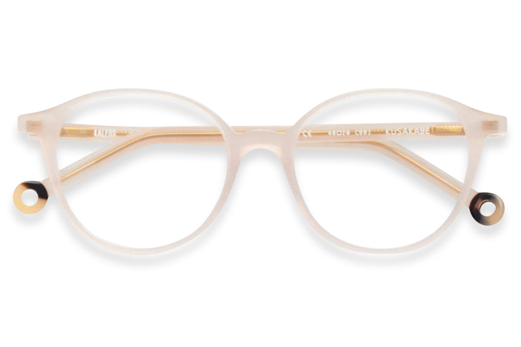 Kaleos Eyehunters - Kusakabe Eyeglasses Translucent Light Pink