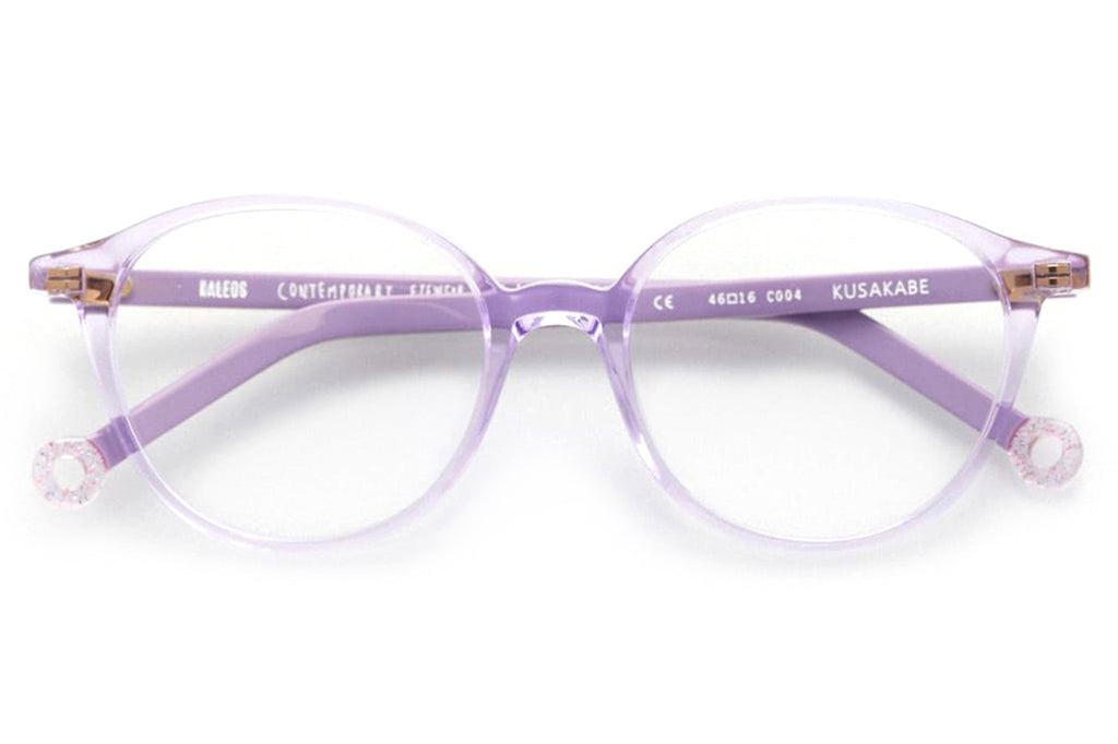 Kaleos Eyehunters - Kusakabe Eyeglasses Translucent Lilac