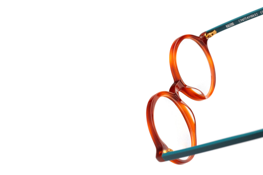 Kaleos Eyehunters - Hushpuppy Eyeglasses Caramel Tortoise