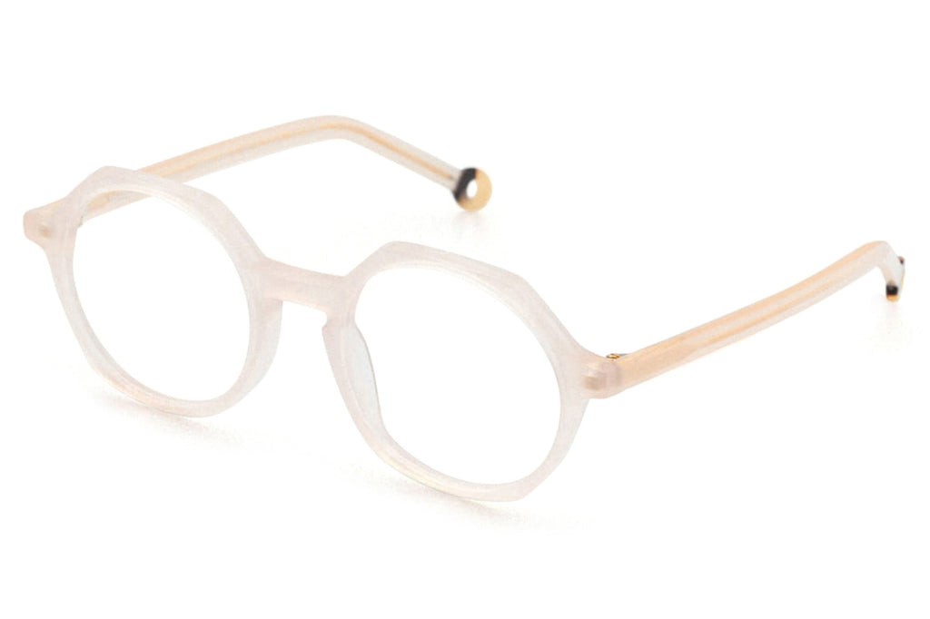 Kaleos Eyehunters - Newton Eyeglasses Translucent Pink