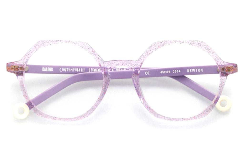 Kaleos Eyehunters - Newton Eyeglasses Lilac with Glitters