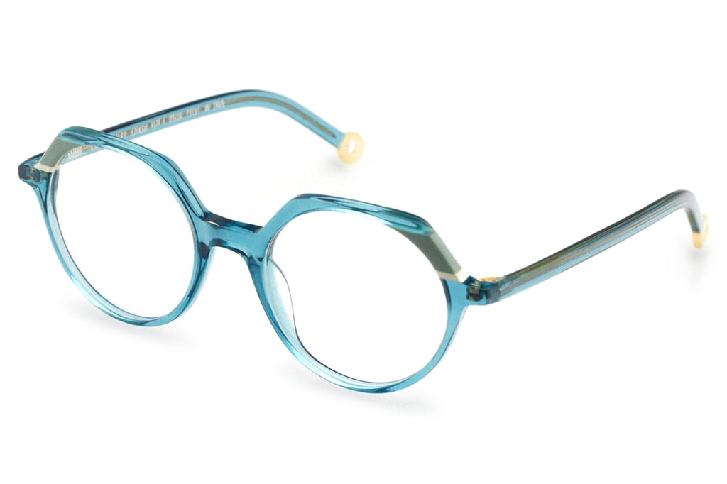 Kaleos Eyehunters - Burke Eyeglasses Translucent Turquoise