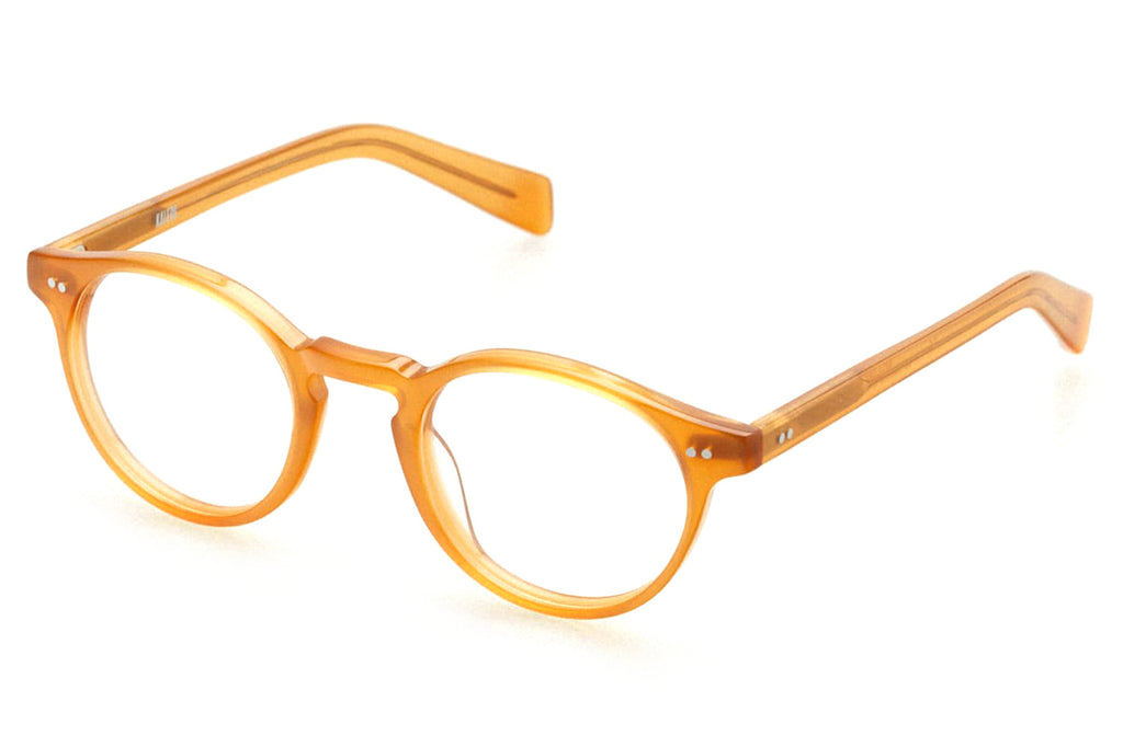 Kaleos Eyehunters - Macbeth Eyeglasses Amber