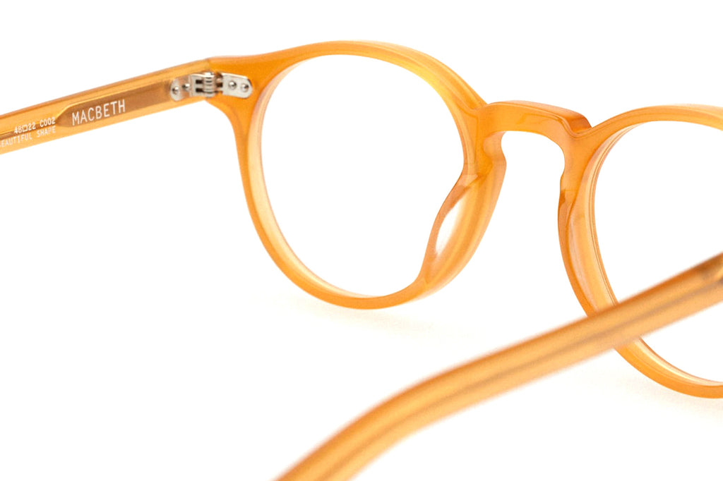 Kaleos Eyehunters - Macbeth Eyeglasses Amber