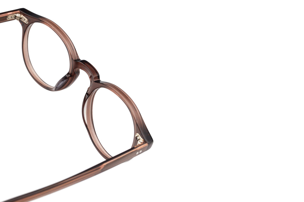 Kaleos Eyehunters - Macbeth Eyeglasses Transparent Brown