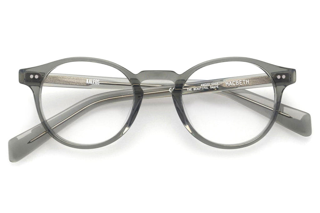 Kaleos Eyehunters - Macbeth Eyeglasses Transparent Grey