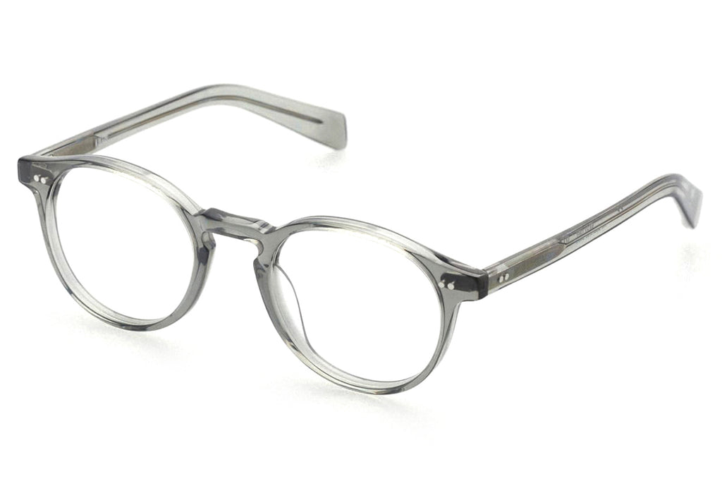 Kaleos Eyehunters - Macbeth Big Eyeglasses Transparent Grey