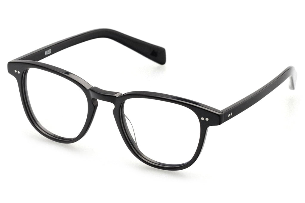 Kaleos Eyehunters - Gladney Eyeglasses Monochrome Black
