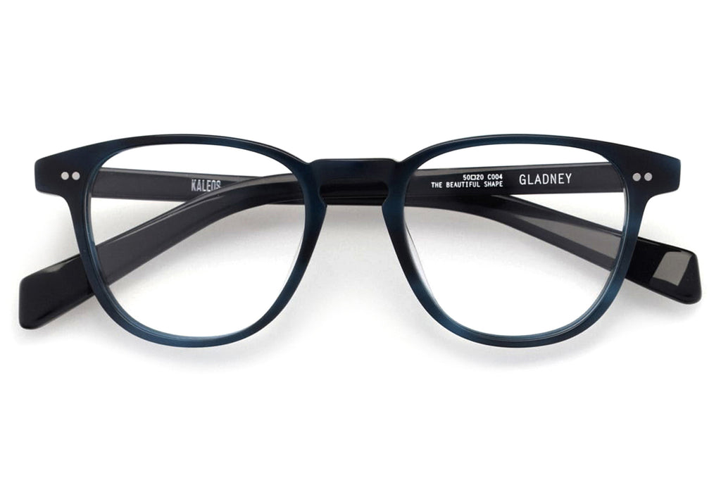Kaleos Eyehunters - Gladney Eyeglasses Dark Blue Tortoise