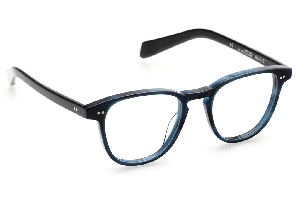 Kaleos Eyehunters - Gladney Eyeglasses Dark Blue Tortoise