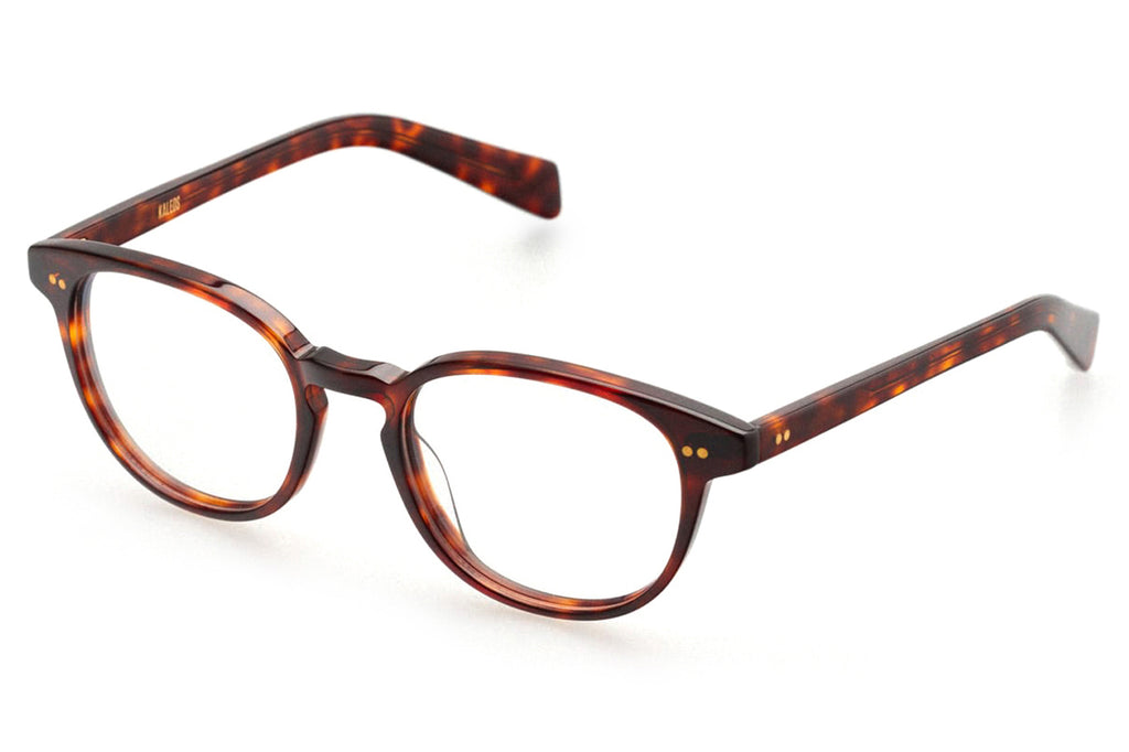 Kaleos Eyehunters - Blanco Eyeglasses Dark Brown Tortoise