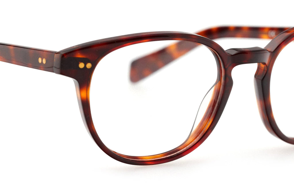 Kaleos Eyehunters - Blanco Eyeglasses Dark Brown Tortoise