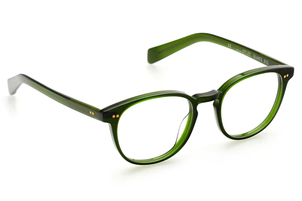 Kaleos Eyehunters - Blanco Big Eyeglasses Transparent Green