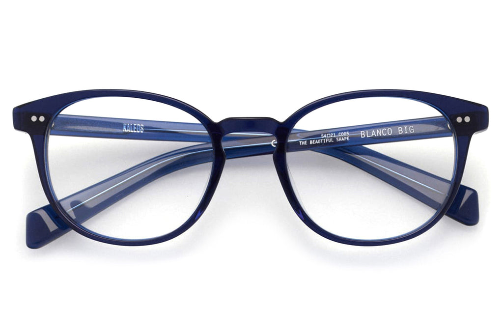 Kaleos Eyehunters - Blanco Big Eyeglasses Transparent Blue