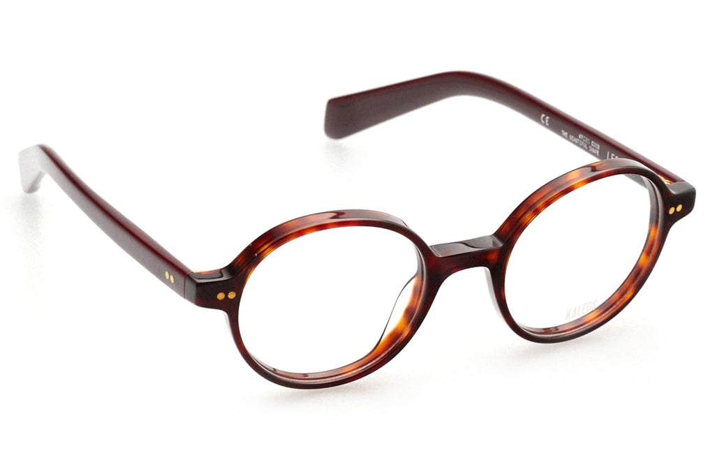 Kaleos Eyehunters - Legat Eyeglasses Dark Brown Havana