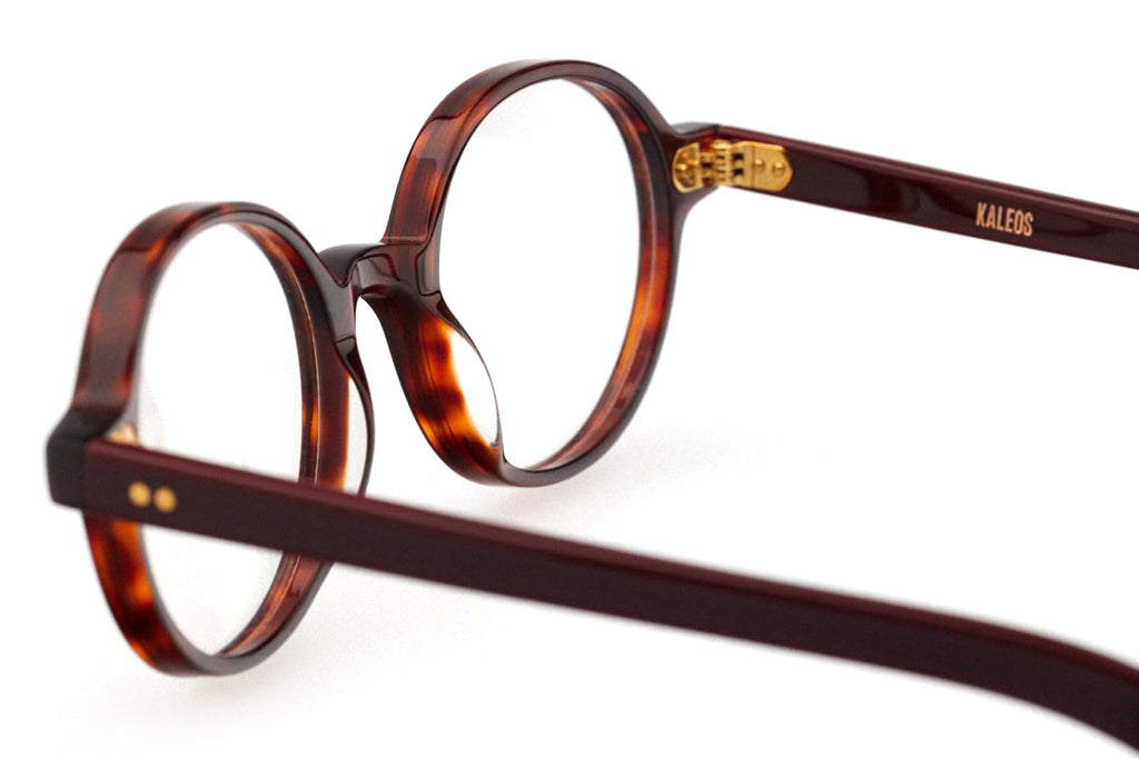 Kaleos Eyehunters - Legat Eyeglasses Dark Brown Havana