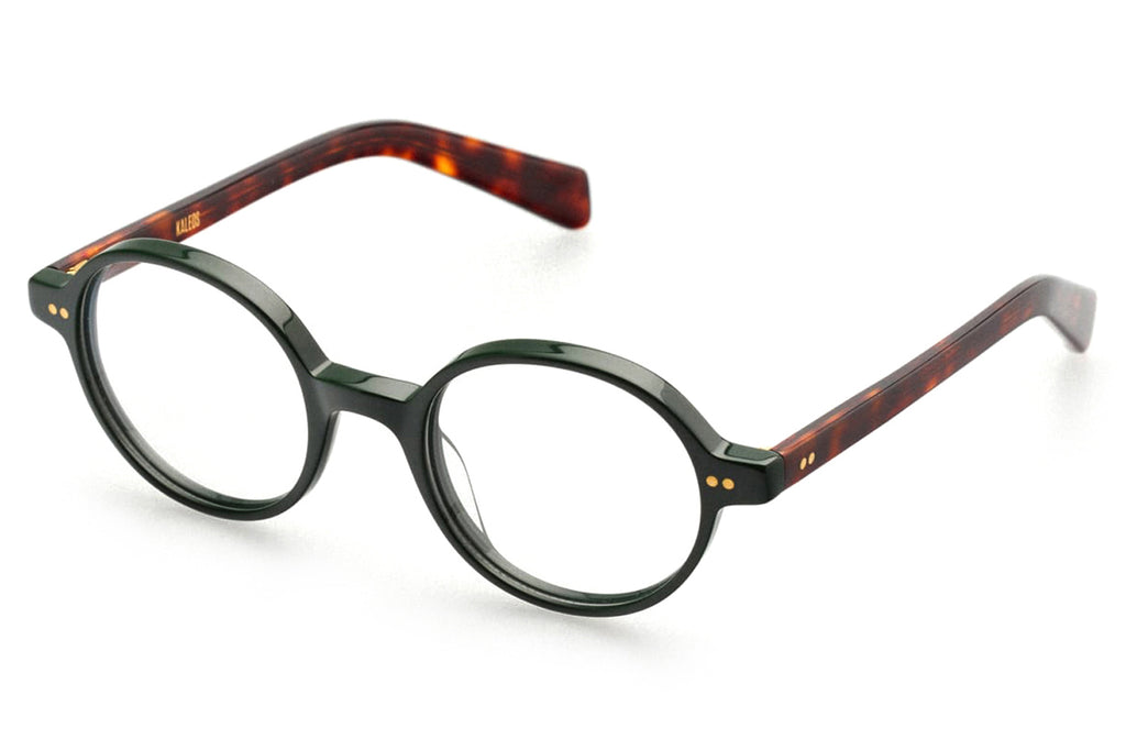 Kaleos Eyehunters - Legat Eyeglasses Opaque Dark Green