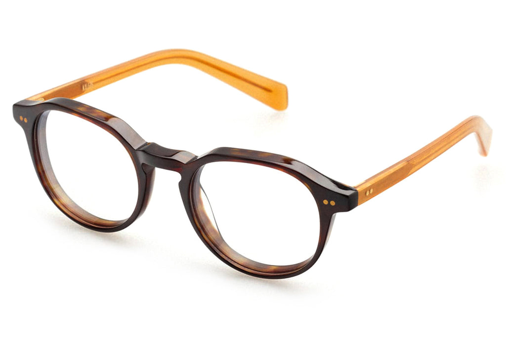 Kaleos Eyehunters - Burkhart Big Eyeglasses Dark Tortoise