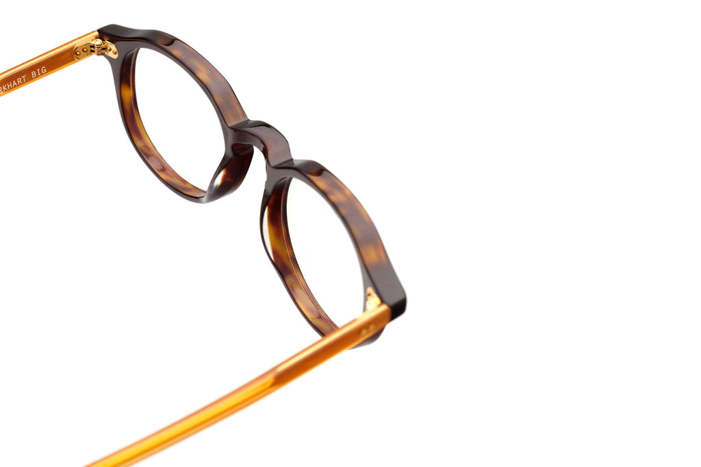 Kaleos Eyehunters - Burkhart Big Eyeglasses Dark Tortoise