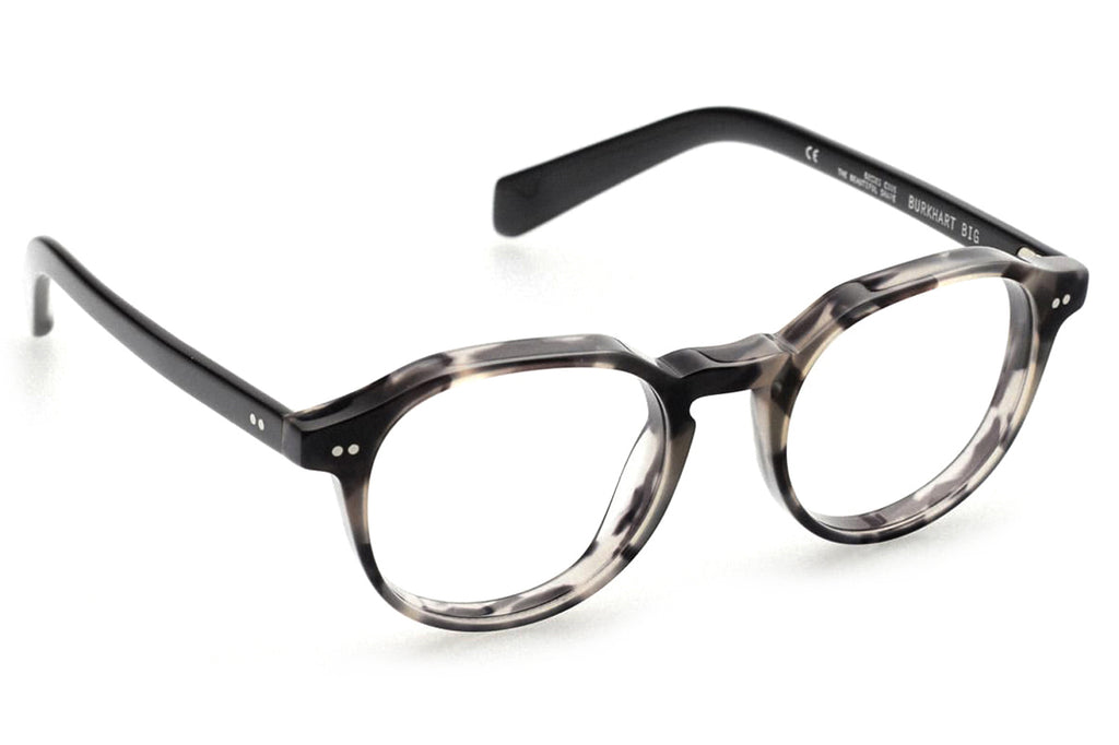 Kaleos Eyehunters - Burkhart Big Eyeglasses Grey Tortoise