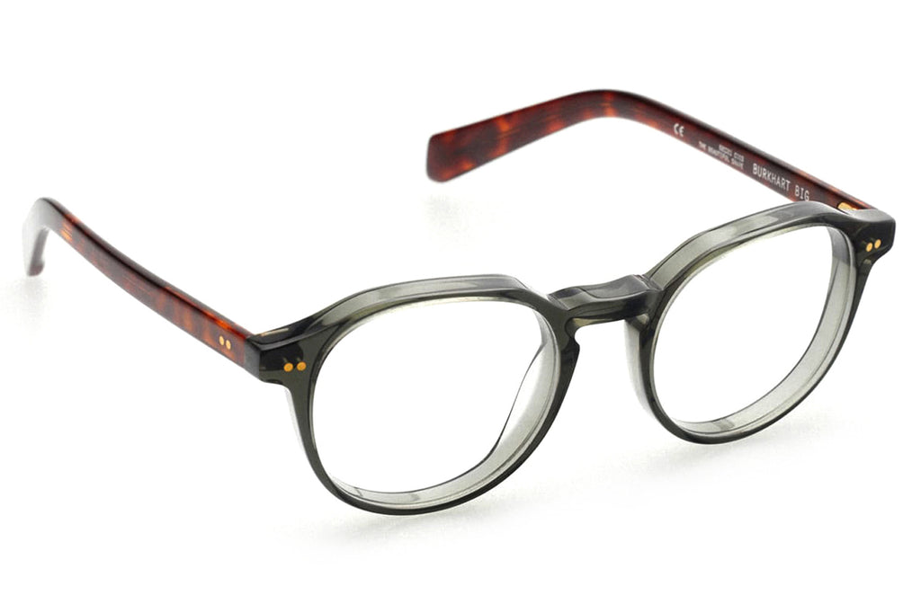 Kaleos Eyehunters - Burkhart Big Eyeglasses Transparent Grey