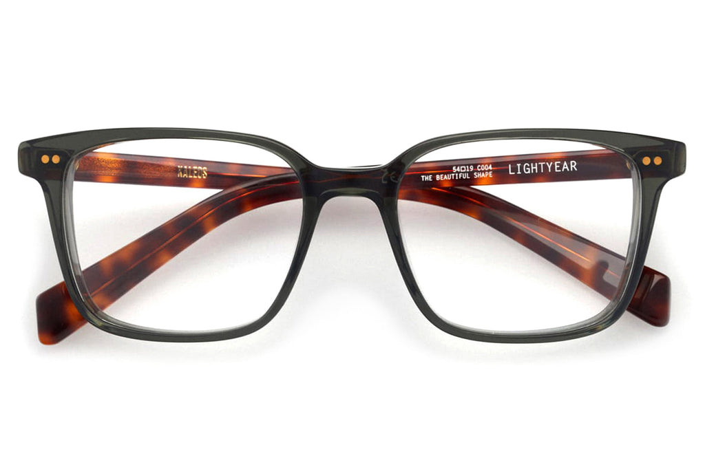 Kaleos Eyehunters - Lightyear Eyeglasses Transparent Opaque Green