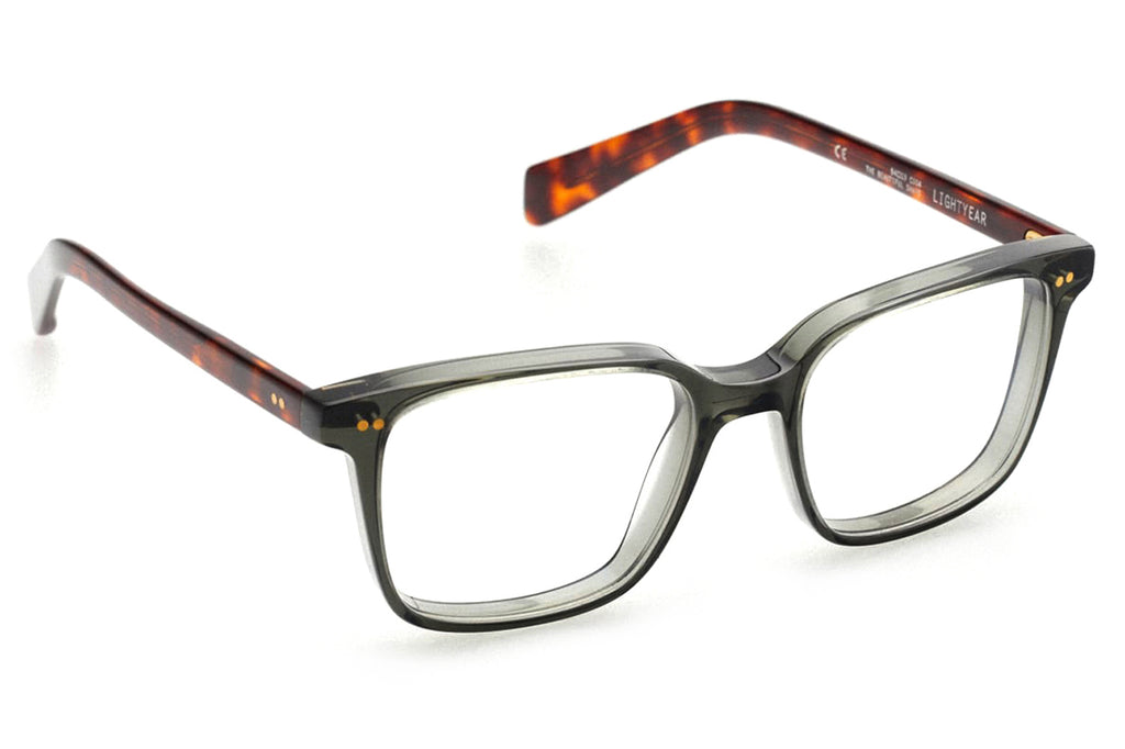 Kaleos Eyehunters - Lightyear Eyeglasses Transparent Opaque Green