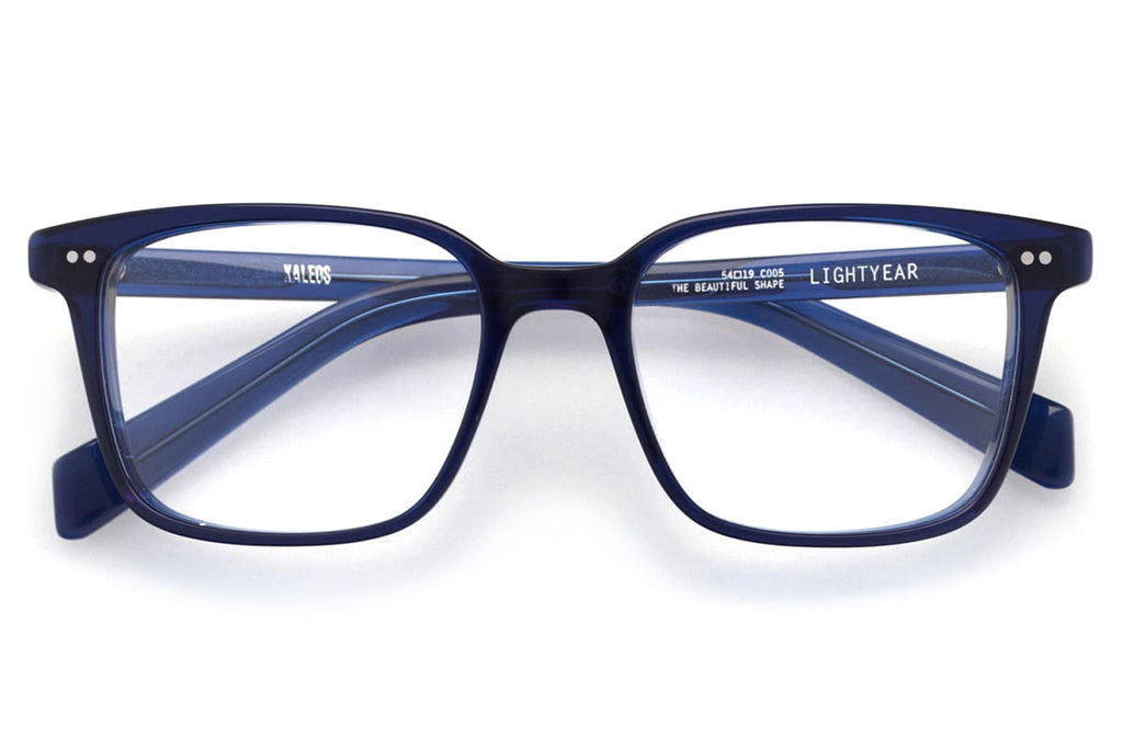 Kaleos Eyehunters - Lightyear Eyeglasses Monochrome Blue