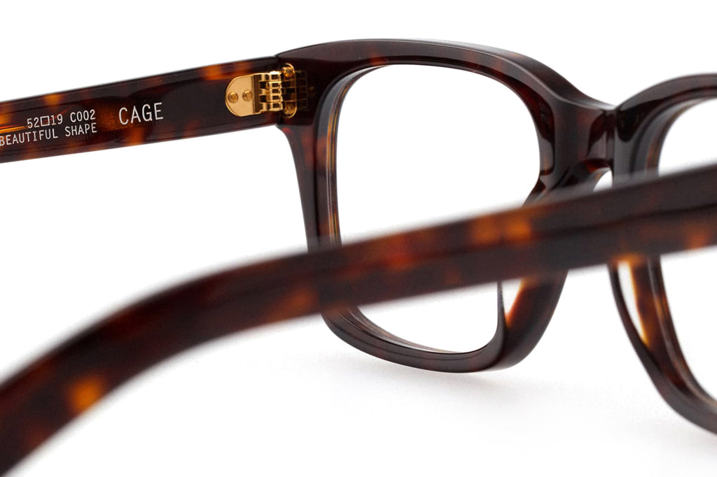 Kaleos Eyehunters - Cage Eyeglasses Dark Brown Havana