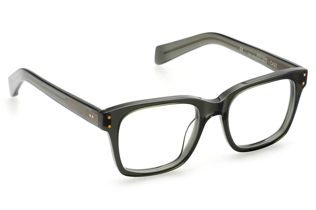 Kaleos Eyehunters - Cage Eyeglasses Transparent Green