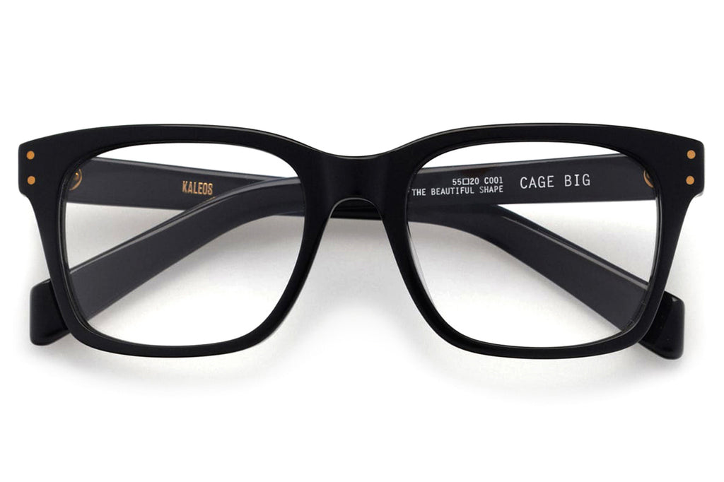 Kaleos Eyehunters - Cage Big Eyeglasses Black