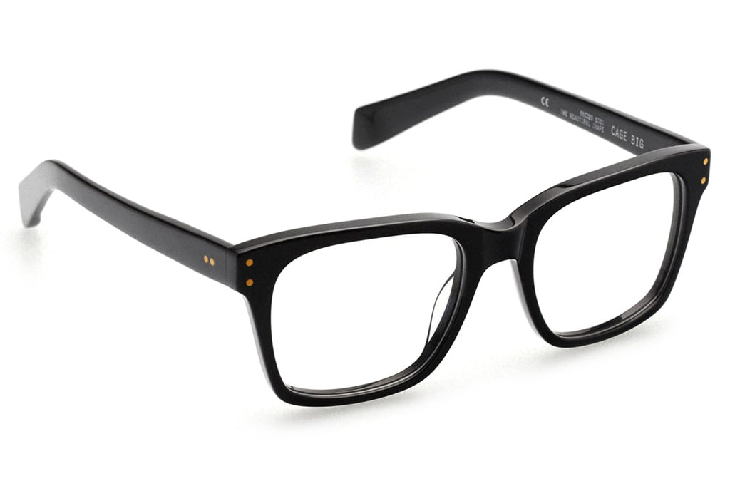 Kaleos Eyehunters - Cage Big Eyeglasses Black
