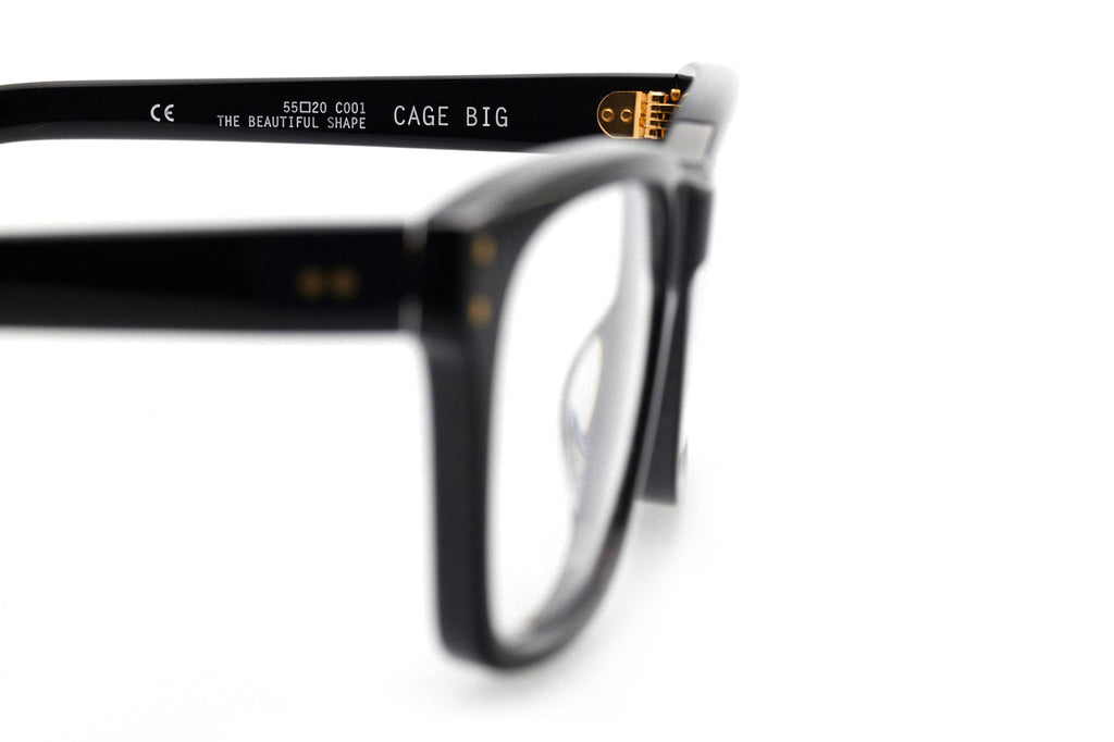 Kaleos Eyehunters - Cage Big Eyeglasses Black