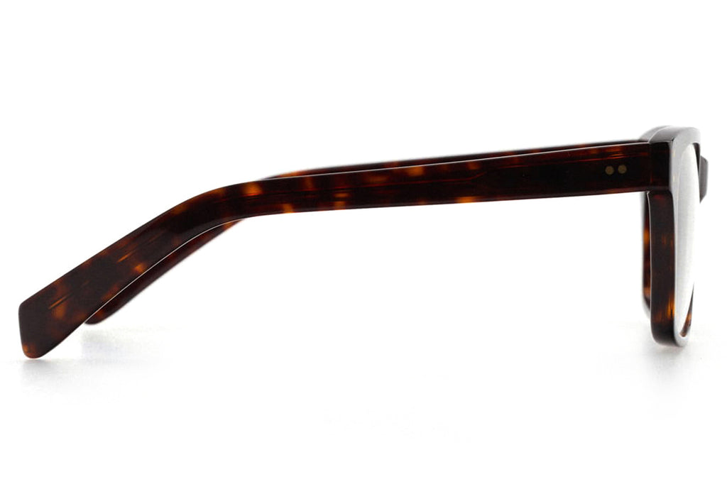 Kaleos Eyehunters - Cage Big Eyeglasses Dark Brown Havana