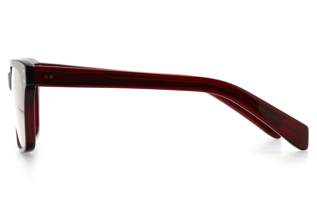 Kaleos Eyehunters - Cage Big Eyeglasses Dark Garnet