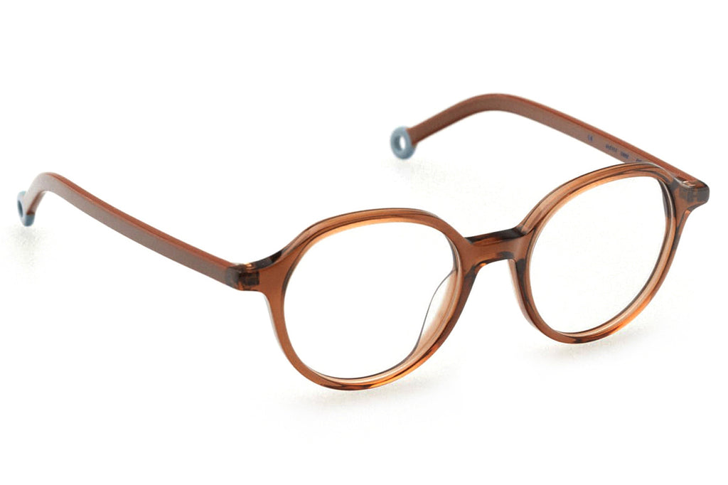 Kaleos Eyehunters - Orefice Eyeglasses Translucent Brown