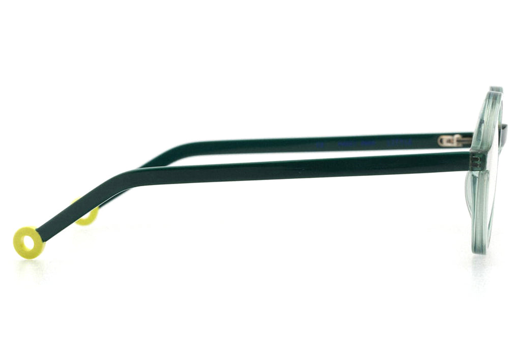 Kaleos Eyehunters - Little Eyeglasses Transparent Opaque Green